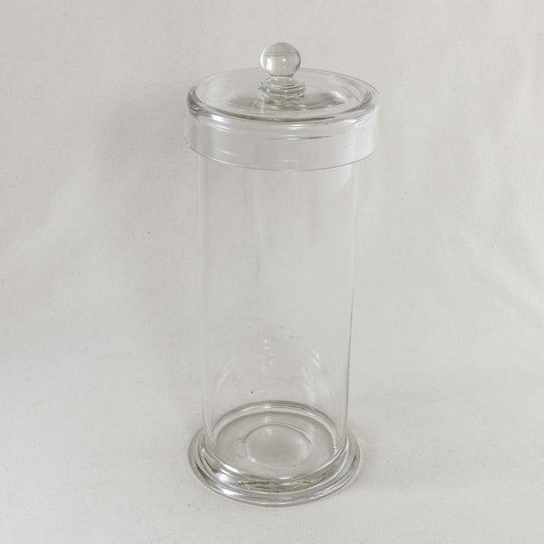 Pair of large glass jars with lids - 1950's – Chez Pluie