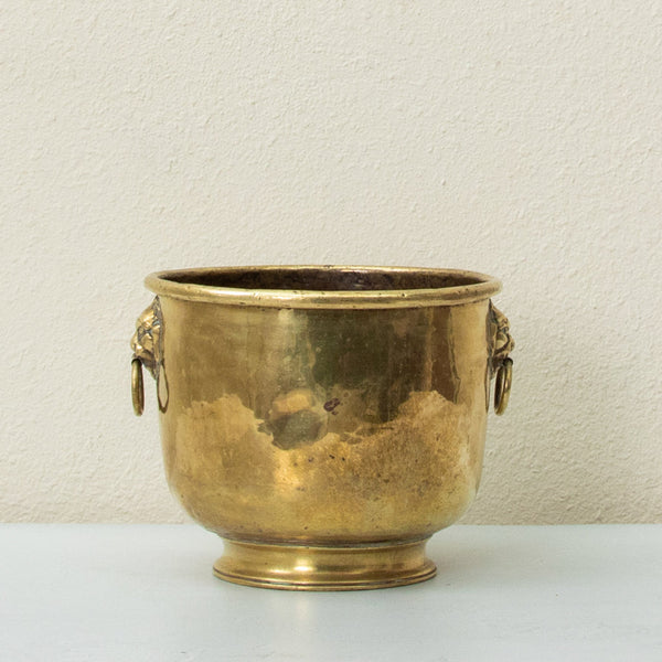 Bronze Repousse Cachepot