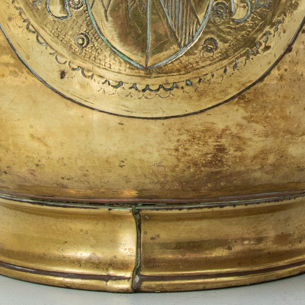 Bronze Repousse Cachepot