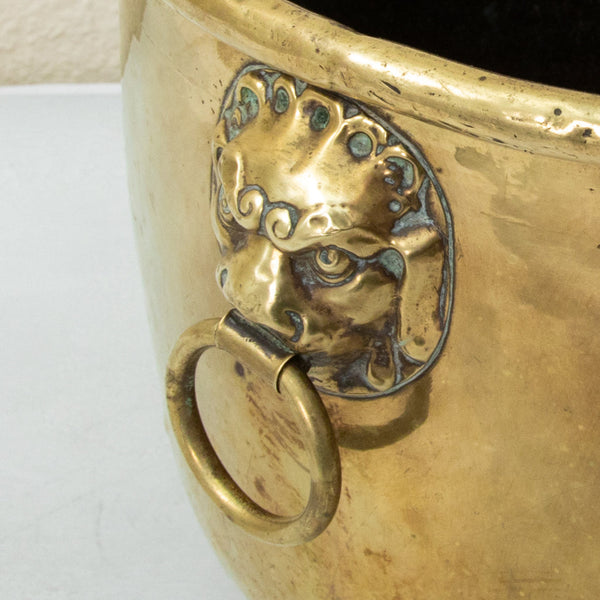 Bronze Repousse Cachepot