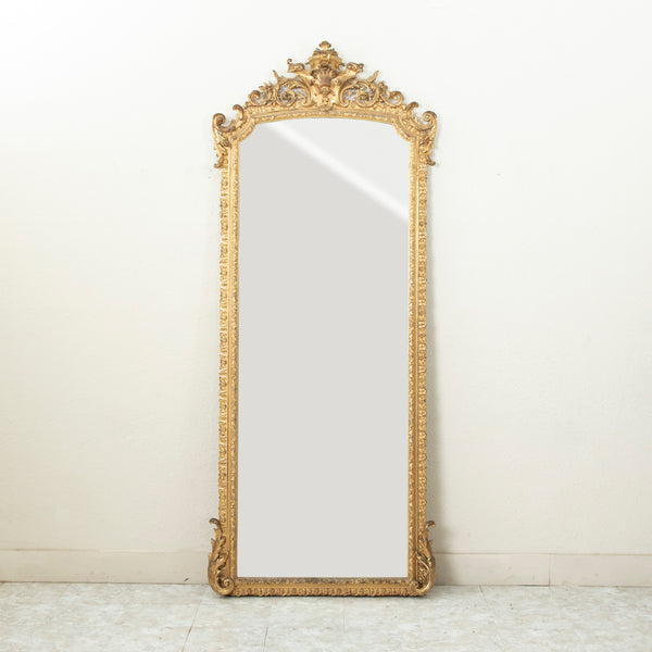 Tall Narrow Regency Mirror
