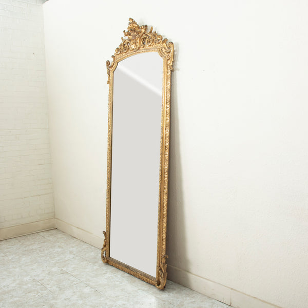 Tall Narrow Regency Mirror