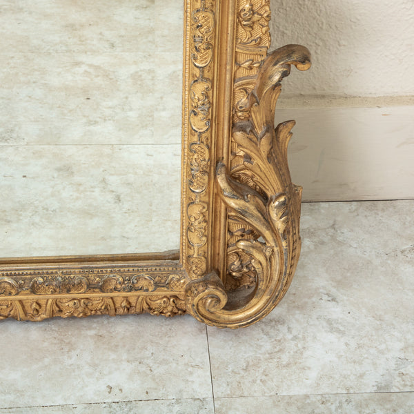 Tall Narrow Regency Mirror