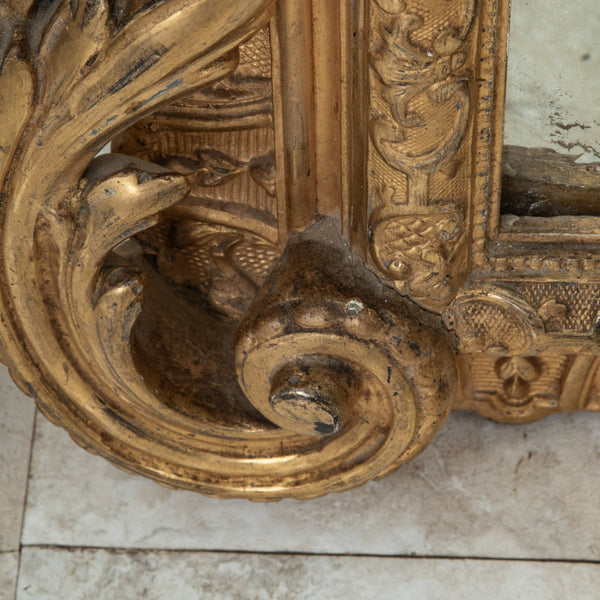 Tall Narrow Regency Mirror