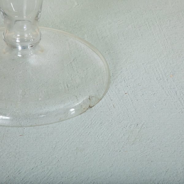 Pair of Large Glass Coupes