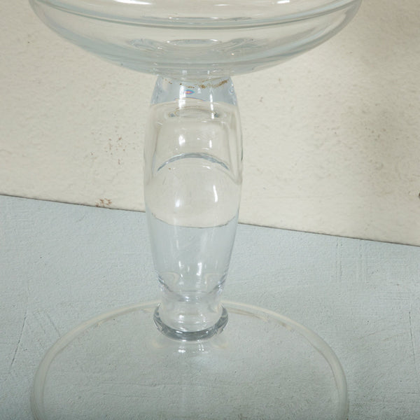 Pair of Large Glass Coupes