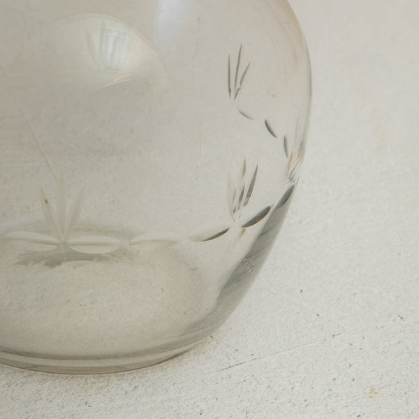 Pair of Crystal Carafes