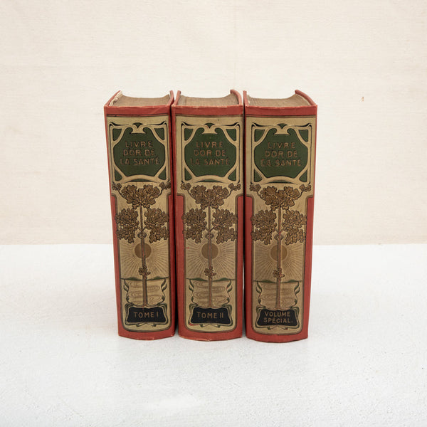 Set of Art Nouveau Books