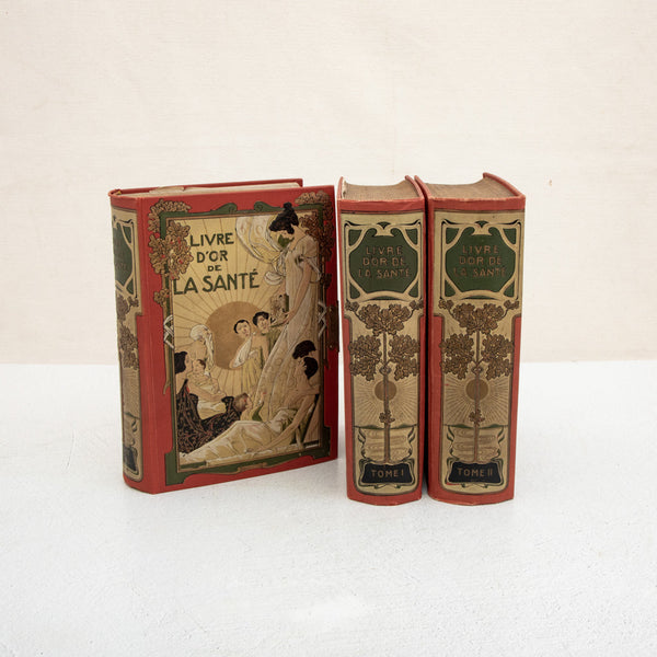 Set of Art Nouveau Books