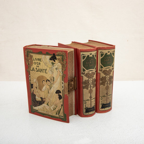 Set of Art Nouveau Books