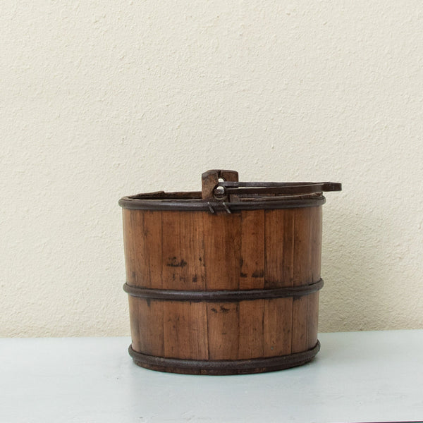 Iron and Oak Bucket