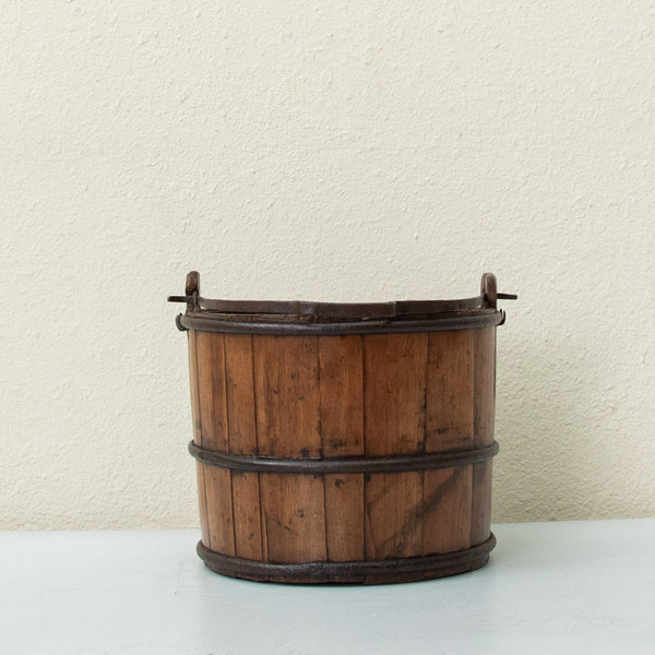 Iron and Oak Bucket