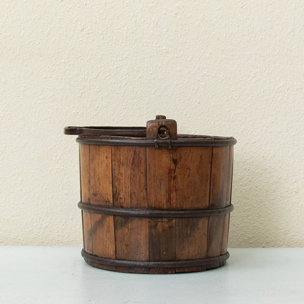 Iron and Oak Bucket