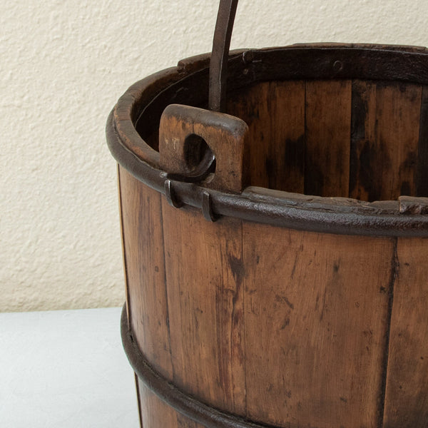 Iron and Oak Bucket