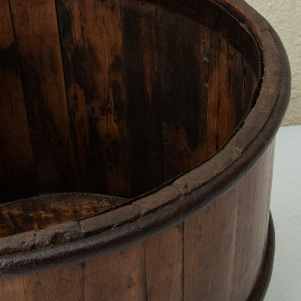 Iron and Oak Bucket