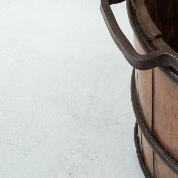 Iron and Oak Bucket
