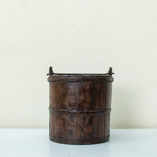 Wood and Iron Bucket