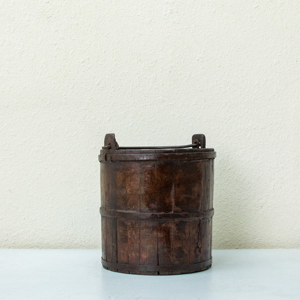 Wood and Iron Bucket