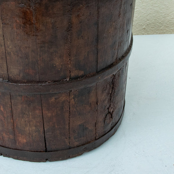 Wood and Iron Bucket