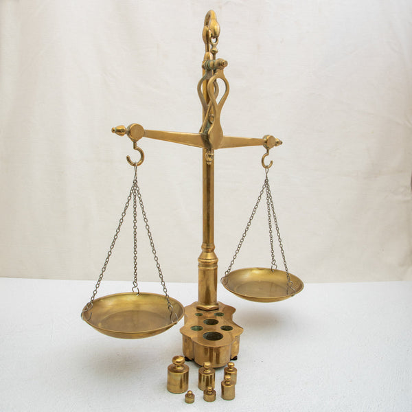 Set of Bronze Scales