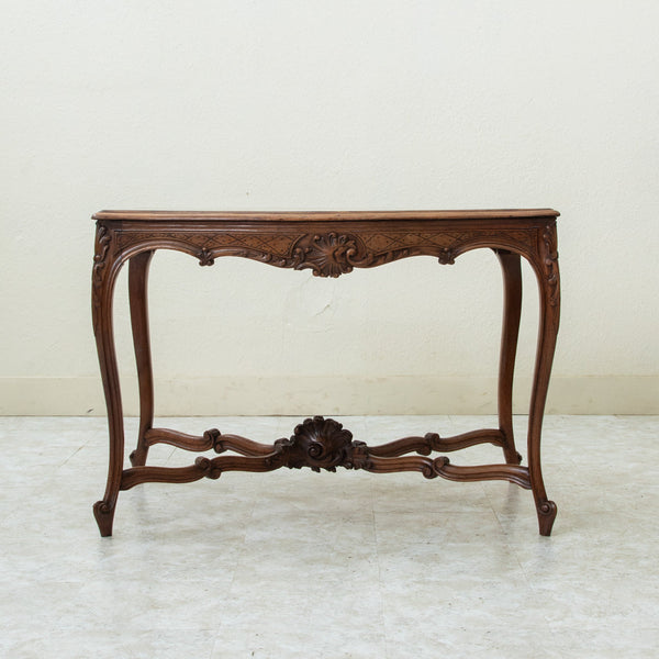 Louis XV Walnut Center Table
