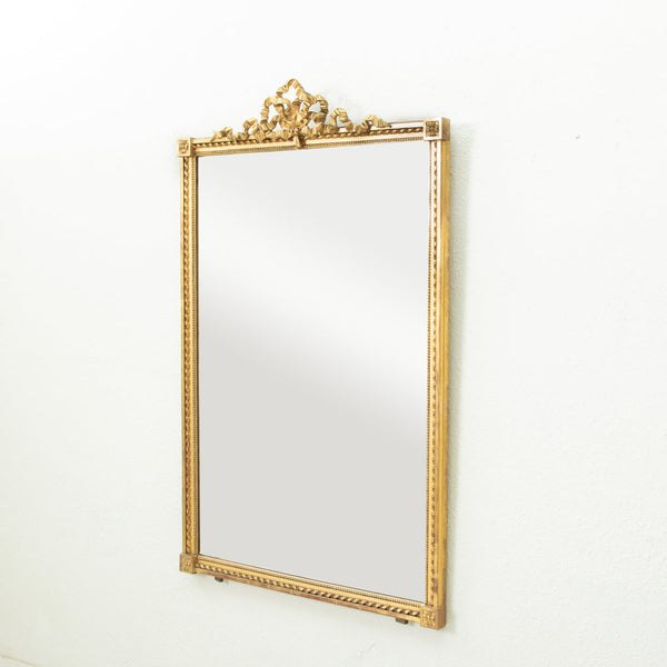Louis XVI Gilt Wood Mirror
