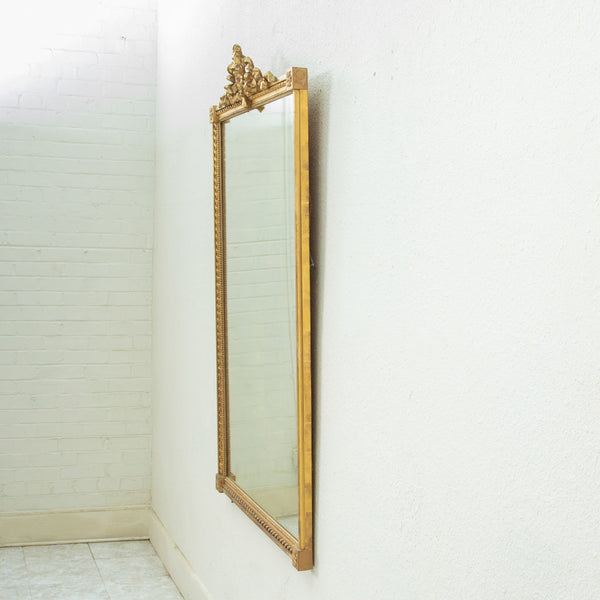 Louis XVI Gilt Wood Mirror