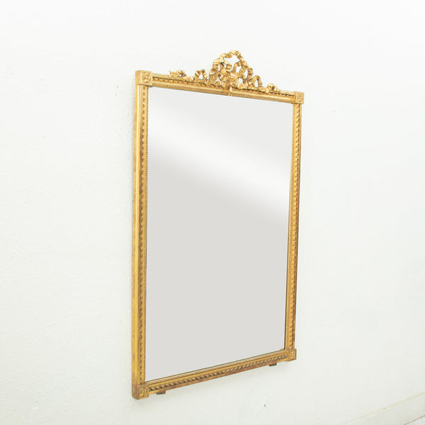 Louis XVI Gilt Wood Mirror