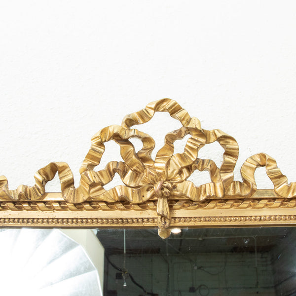 Louis XVI Gilt Wood Mirror