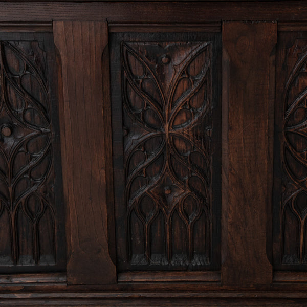Gothic Coffer Bench