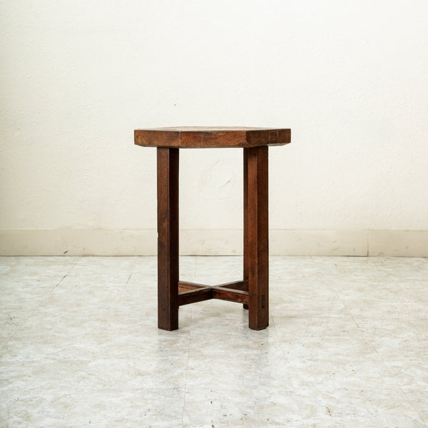 Rustic Oak Side Table