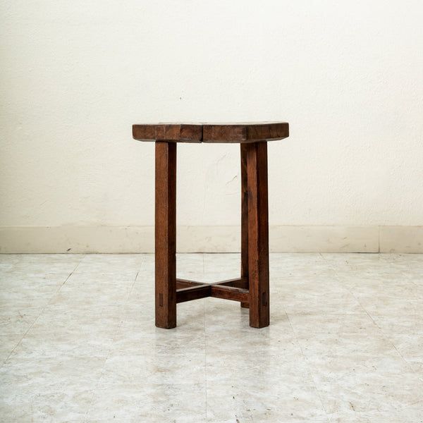 Rustic Oak Side Table