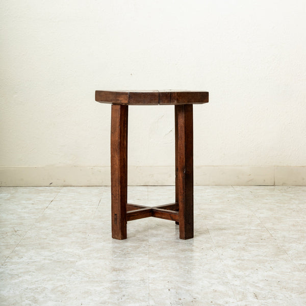 Rustic Oak Side Table