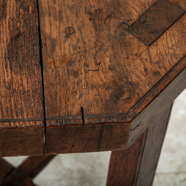 Rustic Oak Side Table