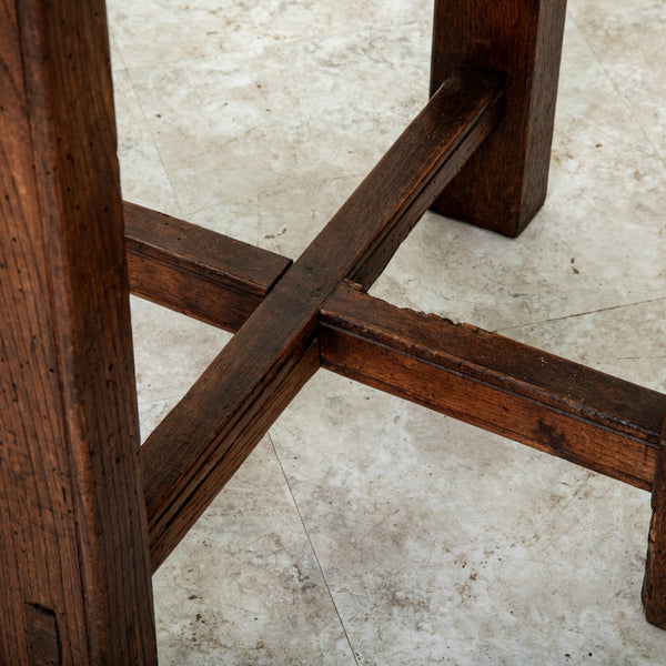 Rustic Oak Side Table