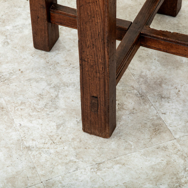 Rustic Oak Side Table