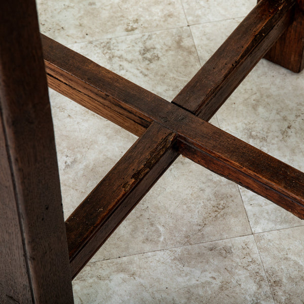 Rustic Oak Side Table