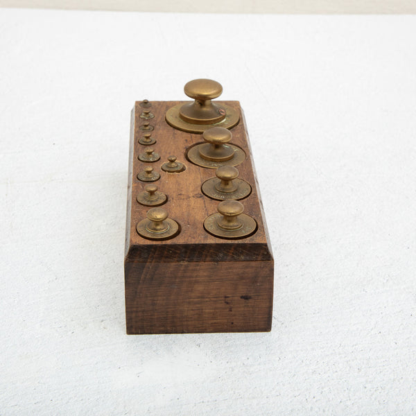 Set of Brass Weights