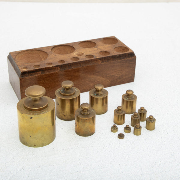 Set of Brass Weights