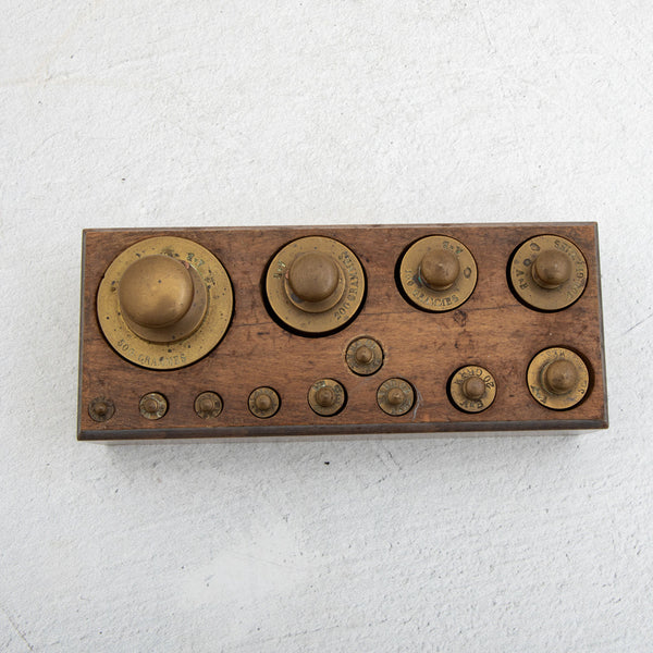 Set of Brass Weights