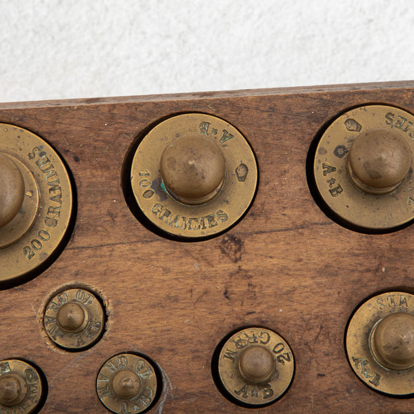 Set of Brass Weights