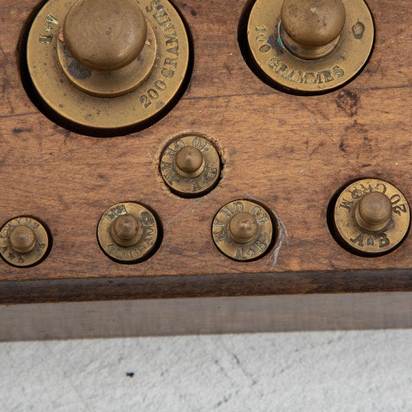 Set of Brass Weights