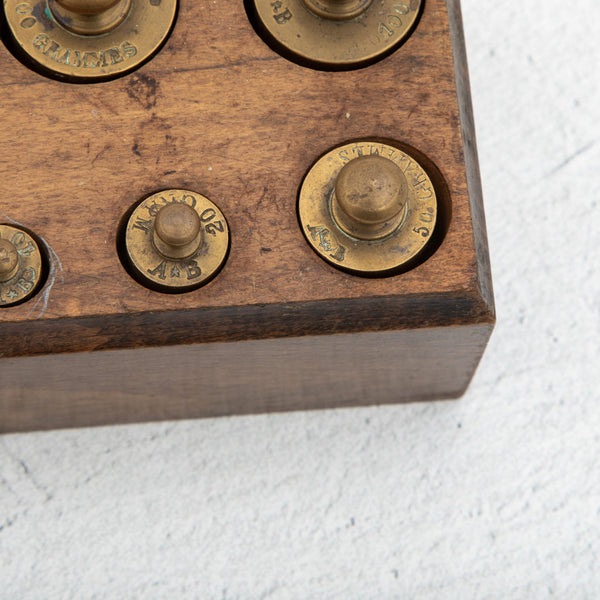 Set of Brass Weights