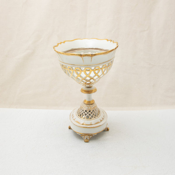 Old Paris Porcelain Compote