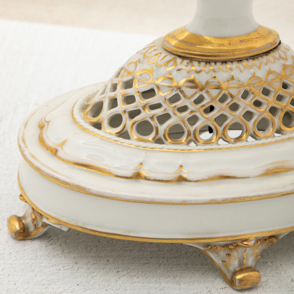 Old Paris Porcelain Compote