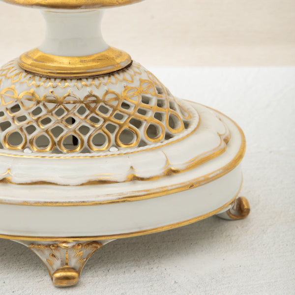 Old Paris Porcelain Compote