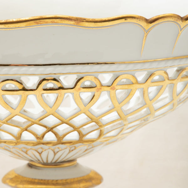 Old Paris Porcelain Compote