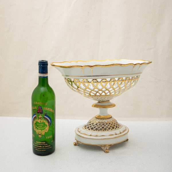 Old Paris Porcelain Compote