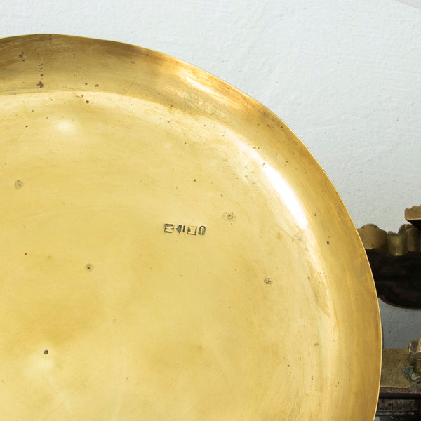 Set of Brass Butcher's Scales