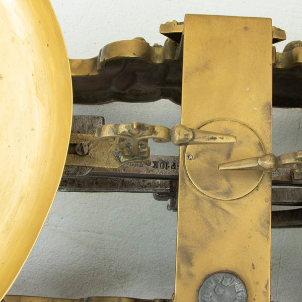 Set of Brass Butcher's Scales